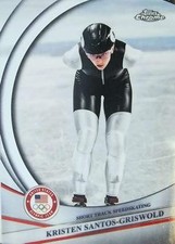 2026 Topps Chrome U.S. Winter Olympic & Paralympic Kristen Santos-Griswold 42