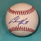 COLLIN REA (Chicago CUBS) Signed Official MLB Baseball Beckett (BAS)