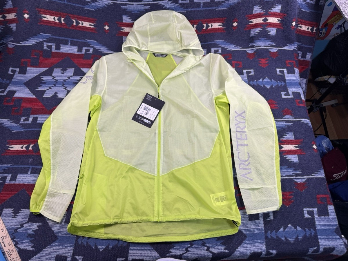 ARC'TERYX Norvan Windshell Hoody Packable Jacket Cloud Void Men's