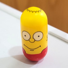 Moose Mighty Beanz The Simpsons Bart 1 Bean Figure 2004 Ages 3-5