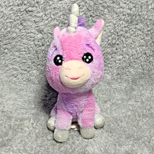 Russ Pink Purple Unicorn Plush 9  Sparkle Horn  Hooves Stuffed Animal Cute Toy