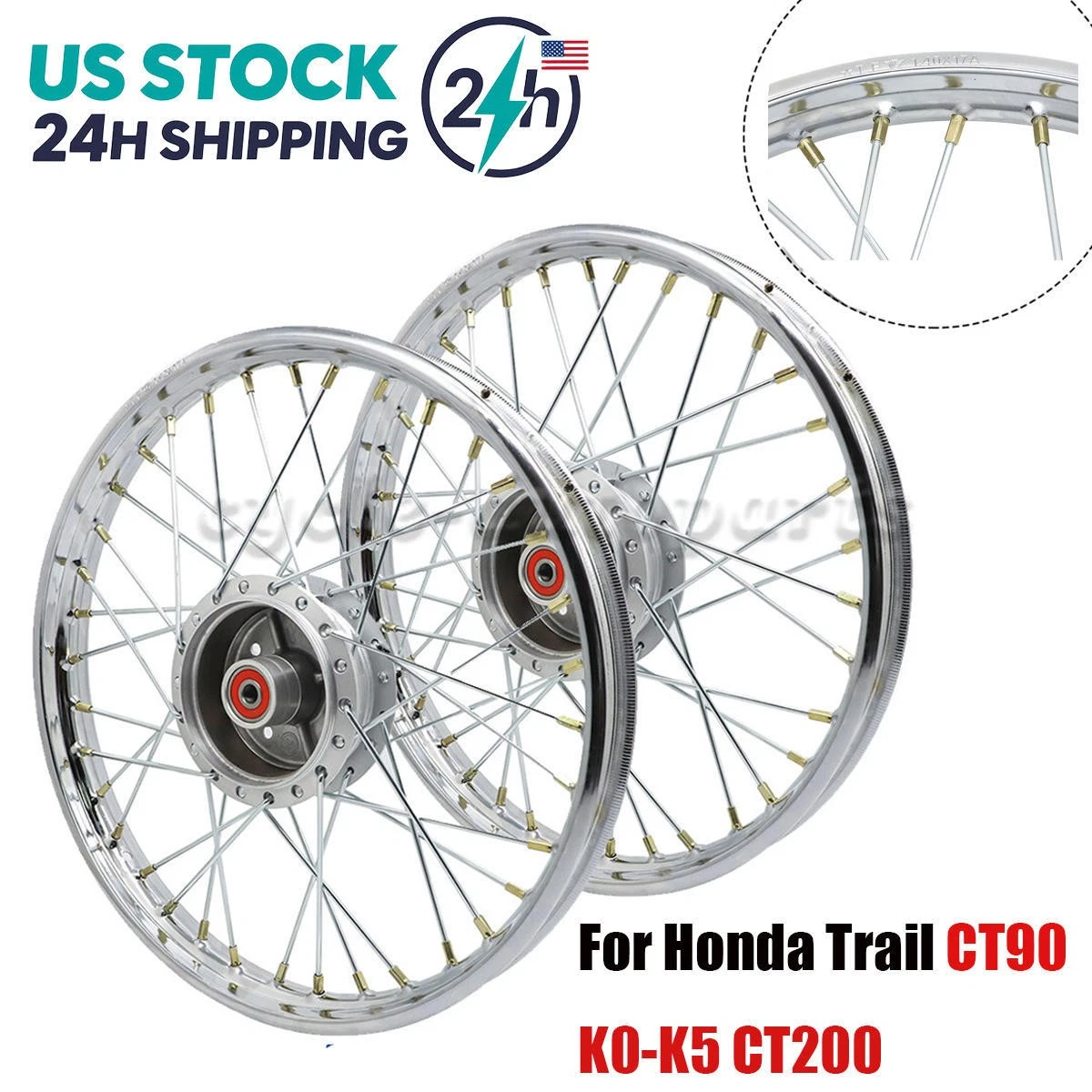 Kenda Small Block Trail Bike Tire Set - 2.75x17 fits Honda CT110 & CT90 Kenda Small Block Trail Bike Tire Set - 2.75x17 fits Honda CT110 & CT90