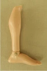 Vintage 1964 Hasbro GI Joe Action Figure Right Calf & Right Foot Leg Parts C8