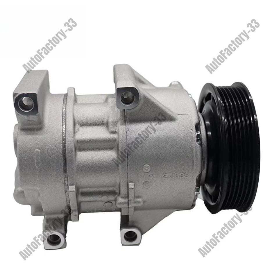 12V 6SES14C AC Compressor 97701-D4400 97701C2000 for Kia Optima Hyundai Sonata - Image 2 of 4