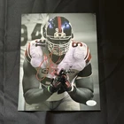 Justin Tuck Signed New York Giants NFL Autographed 8x10 Photo JSA COA