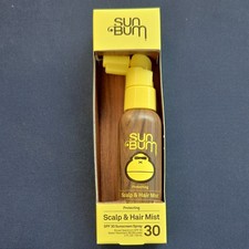 Sun Bum Scalp  Hair Mist SPF 30 Water Resistant Spray for Scalp  Hair 2 fl oz