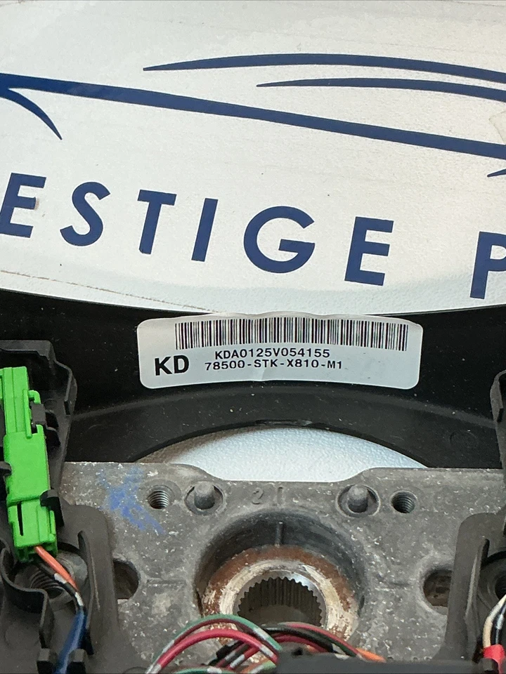 07-12 VOLANTE ACURA RDX CUERO NEGRO 78500-STK-X810-M1 Foto 3 de 4