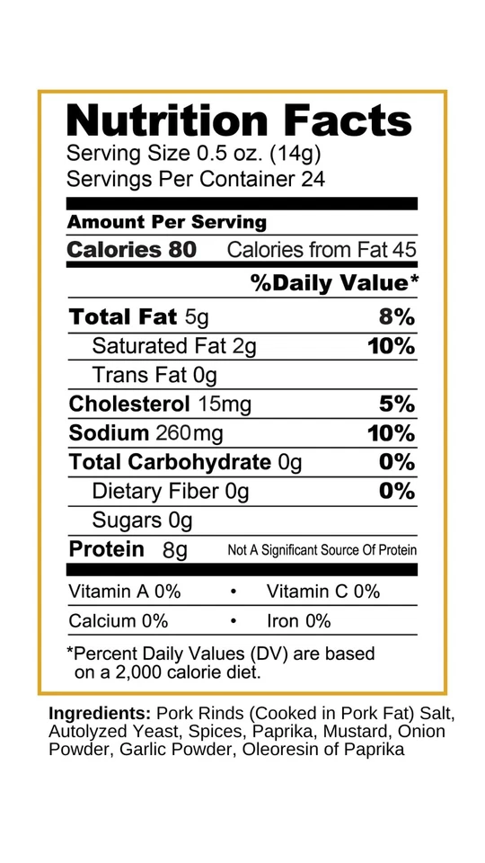 Migas de pan de corteza de cerdo ceto bajas en carbohidratos 12 OZ dieta paleo sin gluten Foto 2 de 4