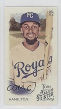 2019 Topps Allen & Ginter Mini Allen & Ginter Logo Back Billy Hamilton #260 0j5