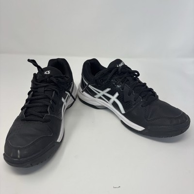 Asics Gel-Dedicate 7 Black Size 7.5 Sneaker Athletic Shoes