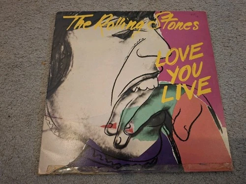 The Rolling Stones - Love You Live COC 2-9001 1977 Double Lp 1st press 1970s
