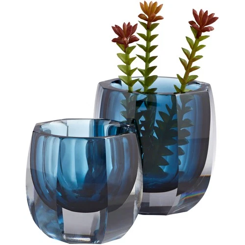 Cyan Design 11254 Azure Oppulence 5 inch Vase, Large - Picture 3 of 5