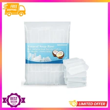 Clear Glycerin Soap Base 14.8oz – Natural Melt & Pour for Soap Making, Odorless,