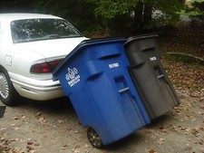 Trash Tow, Virus Free, Haul or Pull Carts, Cans use SUV, Car, Truck - NO HITCH