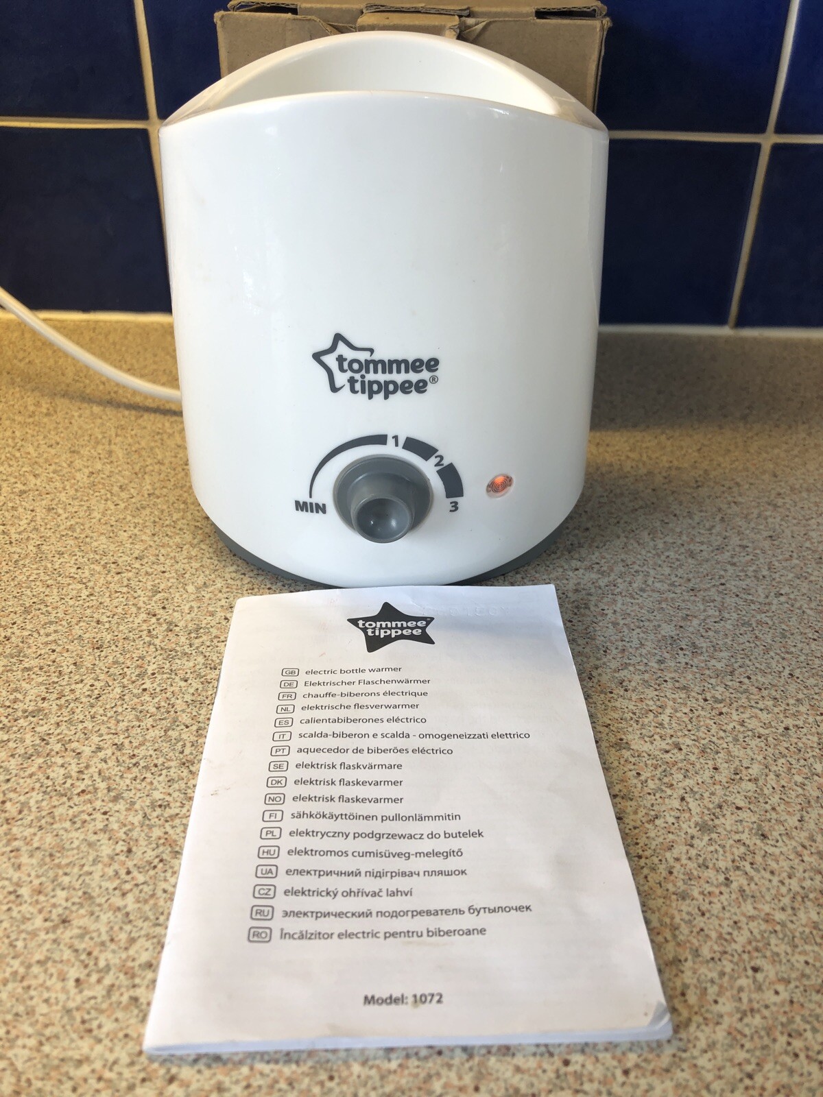 tommee tippee bottle warmer black