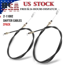2Pcs Shifter Cable 2-11082 For Chuck Wagon，Trail Wagon ，Land Master LM400 LM650