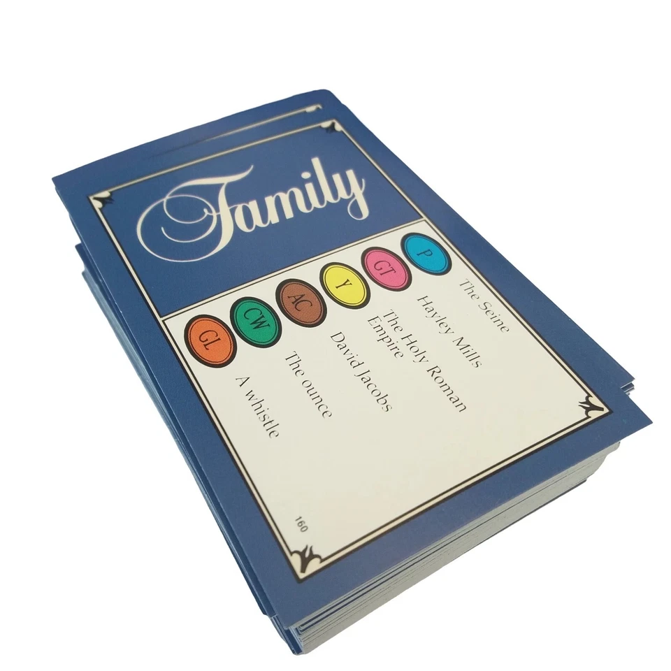 Trivial Pursuit Family Edition Older Cards x 500 Set ONLY Vintage 80's - Image 3 of 4