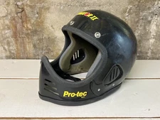 Vintage 1980s PRO TEC BMX ELIMINATOR II HELMET Full Face Skateboard Old School