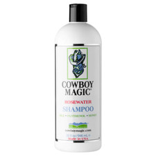 New COWBOY MAGIC ROSEWATER SHAMPOO 32 oz. For horses Concentrated herbal blend