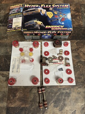 1982-92 Camaro Firebird Trans Am Energy Suspension Red MASTER Poly Bushing SET