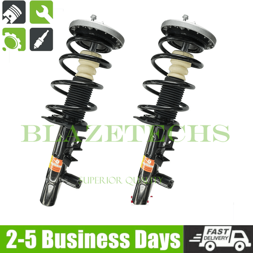Pair Front Shock Absorber Struts Assy w/EDC for BMW X3 F25  X4 F26 2011-2018 new - Picture 1 of 7