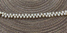 4x5mm Cream Top-Drilled Rice Freshwater Pearl Strand - 16"