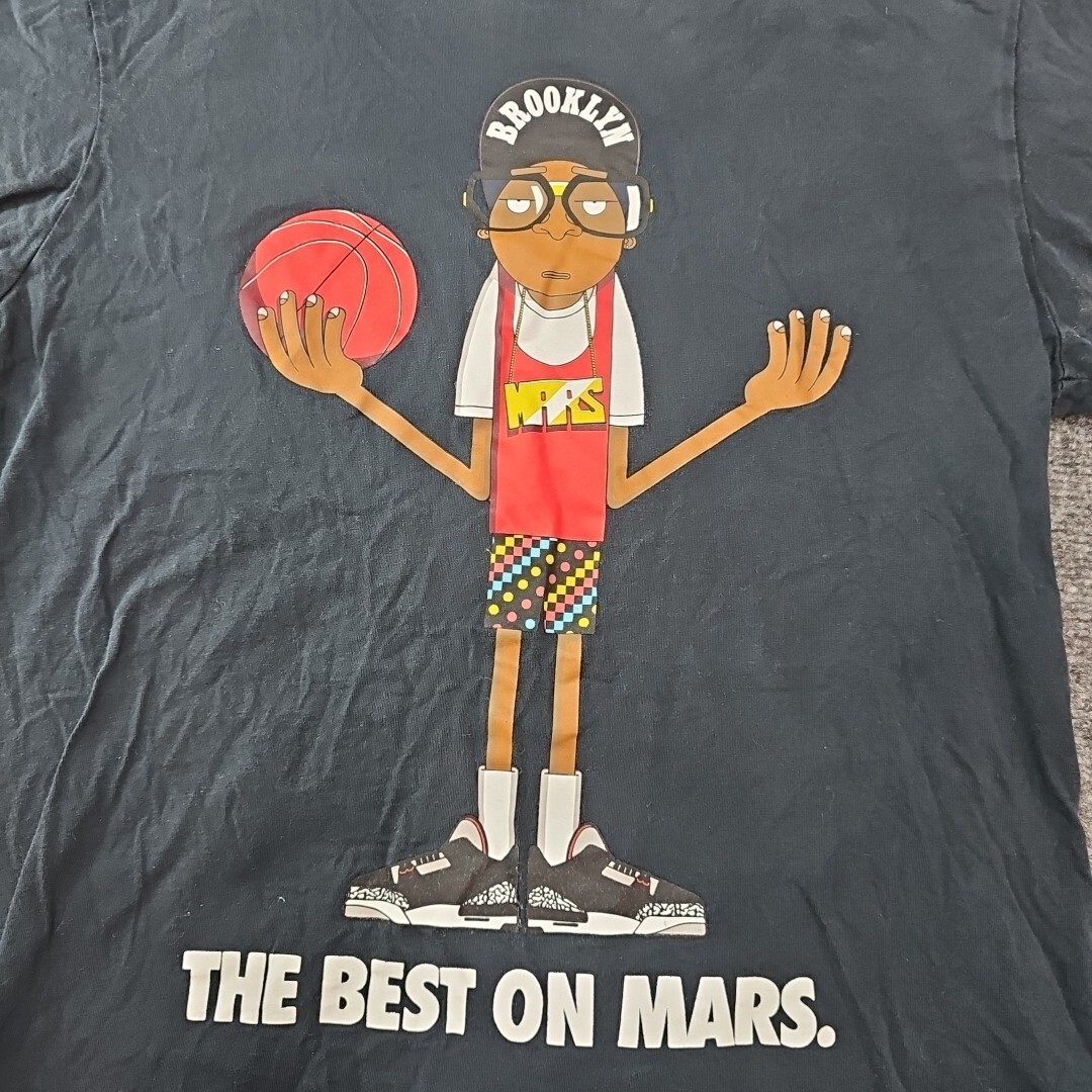 Nike x Jordan T-Shirt Men L Black Spike Lee 