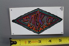 Stick It Wear Neon Surfboard Clothing Purple Orange V55A Vintage Surfing STICKER