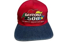 Daytona 500 The Great American Race 1999 Vintage Snapback Hat Cap