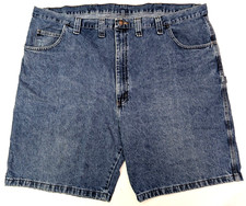 VTG Wrangler Carpenter Premium Denim Shorts, Men 48 Reg 10" Inseam