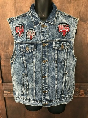 bulls jean jacket