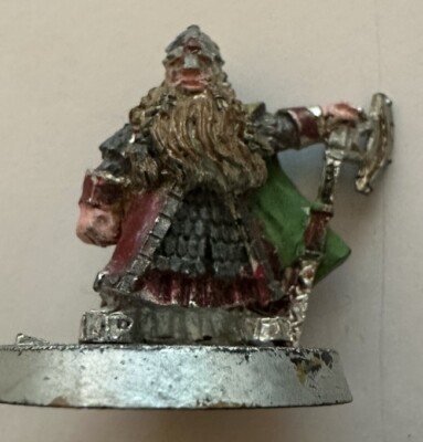 Dain Dwarf Lord of The iron Hills metal model The Hobbit Lord of the Rings