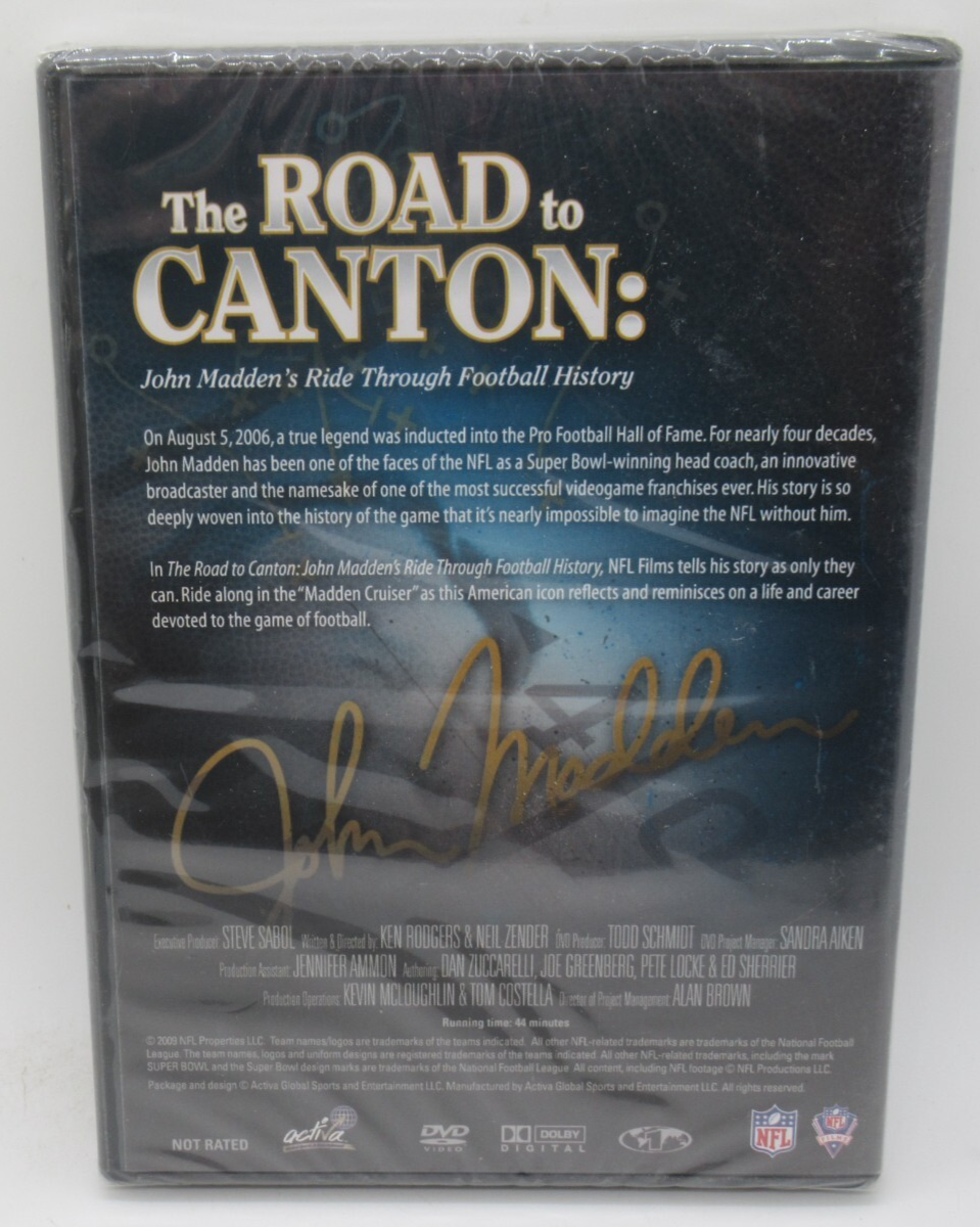 THE ROAD TO CANTON: JOHN MADDEN'S RIDE THROUGH FOOTBALL HISTORY