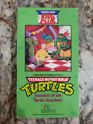 ◎未開封◎TMNT Cartoon animation VHSパッケージ ver Lot of 3 TMNT VHS Teenage Mutant Ninja Turtles Animated | eBay