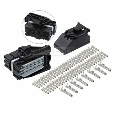 64 Polig FCI Delphi Auto Wasserdicht ECU Steckverbinder Buchse Stecker Sets Neu