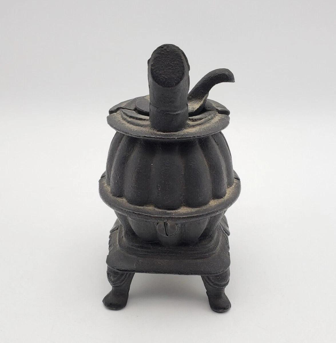 Vintage Miniature Cast Iron Pot Belly Stove w/ Original Lid - Made in  Taiwan | eBay