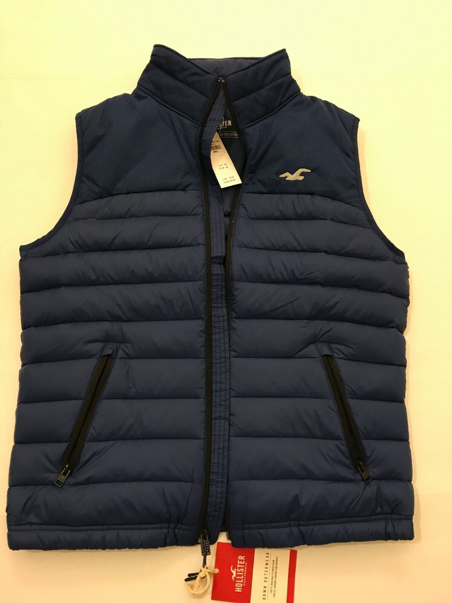 Puffer Vest Chaleco Abercrombie Fitch Hombre NWT Hollister By