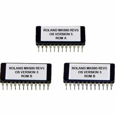 Roland MKS80 REV5 Systemsoftware ROM-A V5 ROM-B V3 MKS-80 Os Eprom Firmware