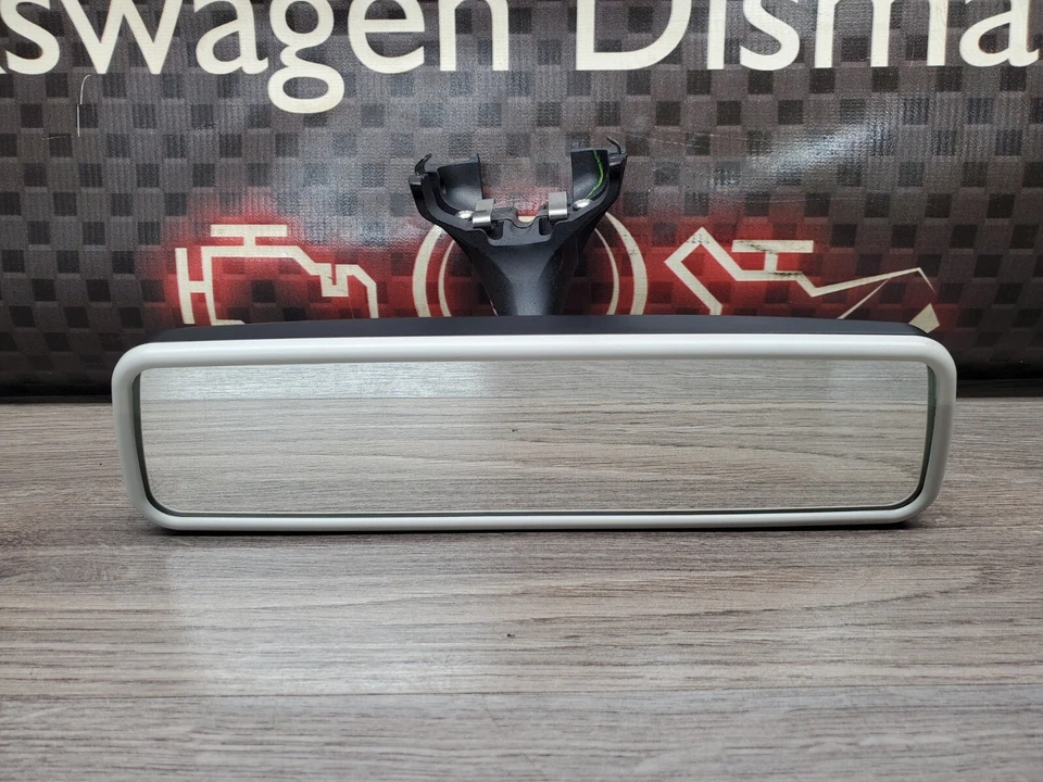 2012 Volkswagen Passat B7 Gray Interior Rear View Inside Mirror Without Auto Dim - Image 3 of 4