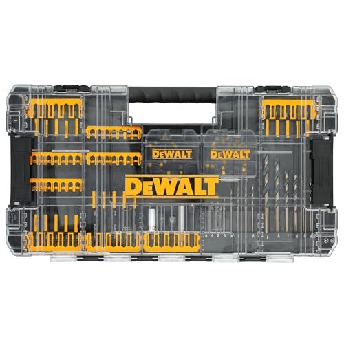 Juego de brocas de impacto FlexTorq de 100 piezas (DWANGFT100SET) amarillo/negro - Imagen 2 de 8