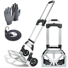 Heavy Duty Folding Sack Truck Portable Hand Truck Hand Industrial Trolley 80KG