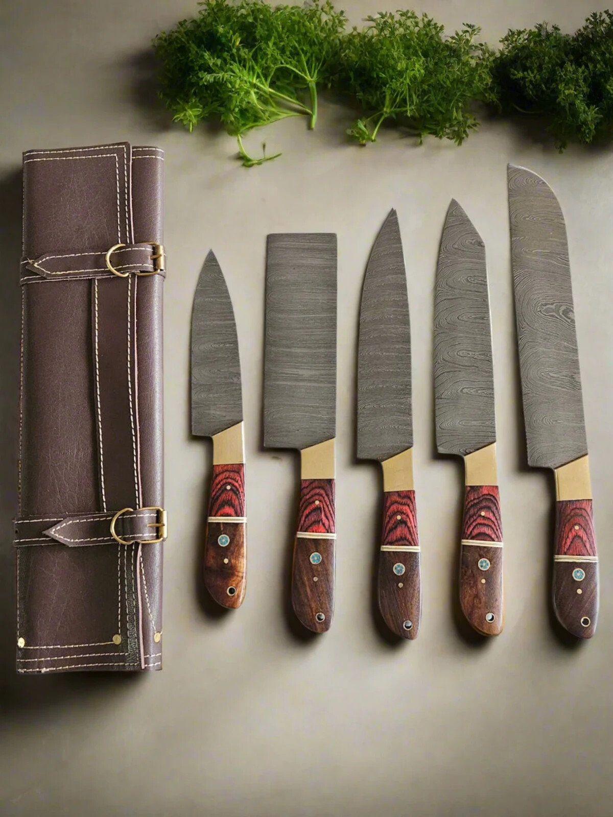 Hand Forged Damascus Steel Chef Knife