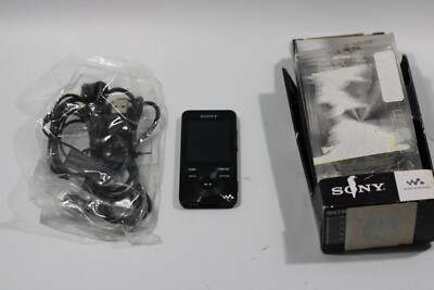 Originalverpackter Sony Walkman NWZ-E585 schwarz (16GB) Digitaler Mediaplayer gebraucht 8176392 sehr guter Zustand