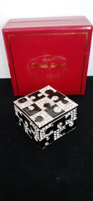 JUJU PALAIS ROYAL TRINKET BOX ~ SWAROVSKI CRYSTAL ELEMENTS ~ 64.99P 