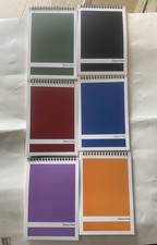6 pk Steno Pad Spiral-Top Lined Steno Notepad, Assorted Color Covers