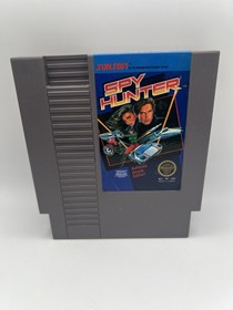 Spy Hunter  (Nintendo NES, 1987) Authentic 5 Screw /w Manual Poster & Sleeve