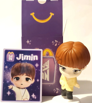 New! Rare 2025 McDonald's #5 JIMIN TINY TAN x BTS 2025 Happy Meal