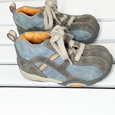 STRIDE RITE Charlie Walker Sneaker STG 3 size 4 W so cute EUC Free Shipping