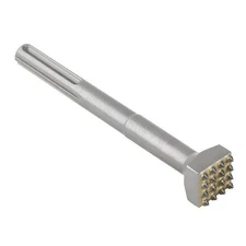 SDS Max Shank 16-Teeth Carbide Point Bush Hammer Chisel Drill Bit Part Tool