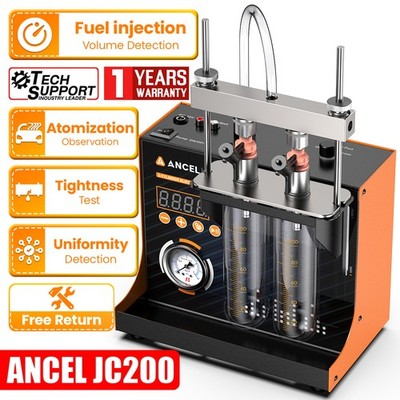 Fuel Injector Cleaner Tester Machine Auto Ultrasonic Injector Tester Cleaning
